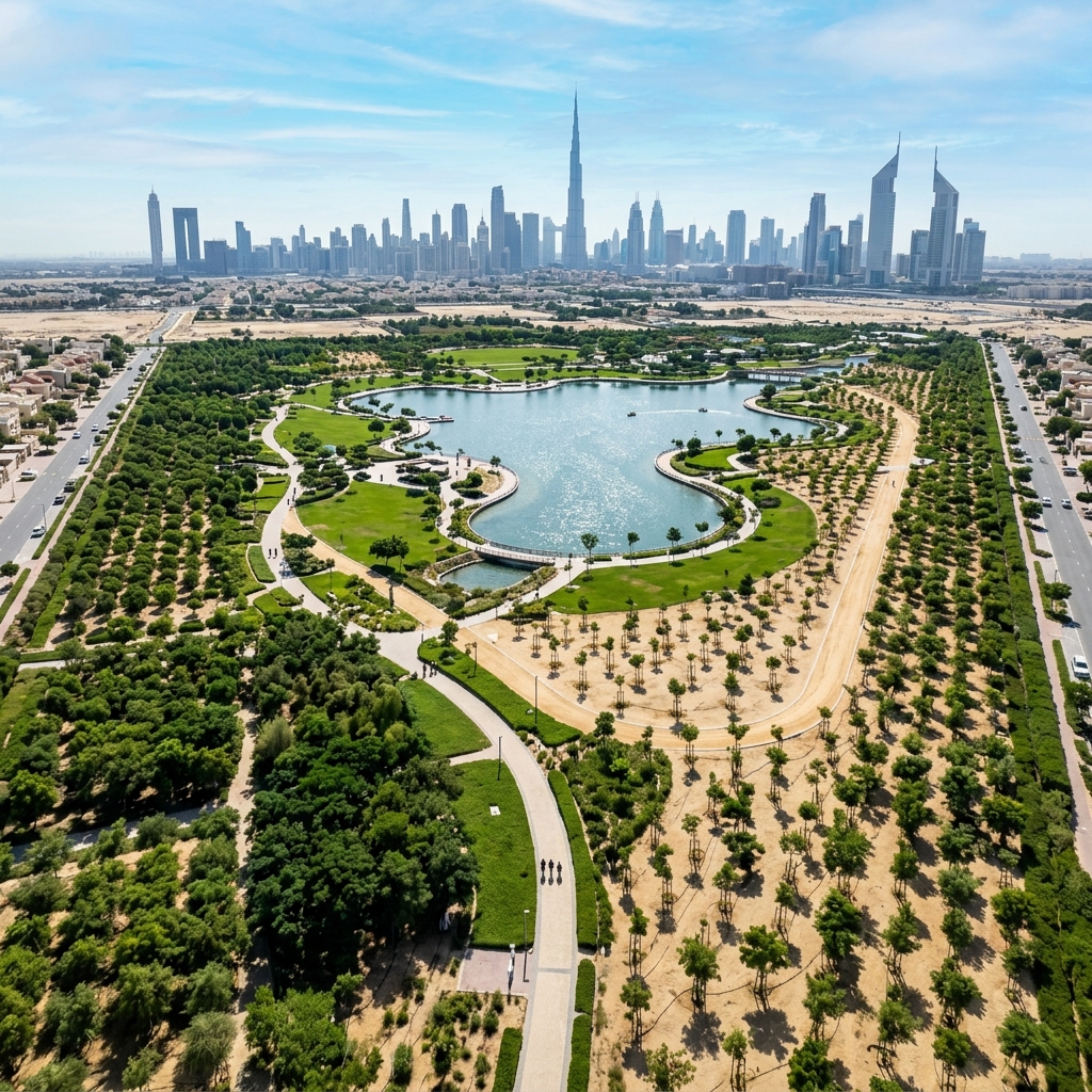 Al Barsha Park Afforestation Phase 2